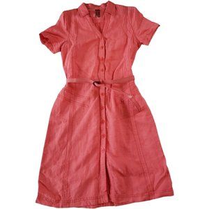 Authentic Olsen, Brand new no tag high quality summer dress 100% Linen